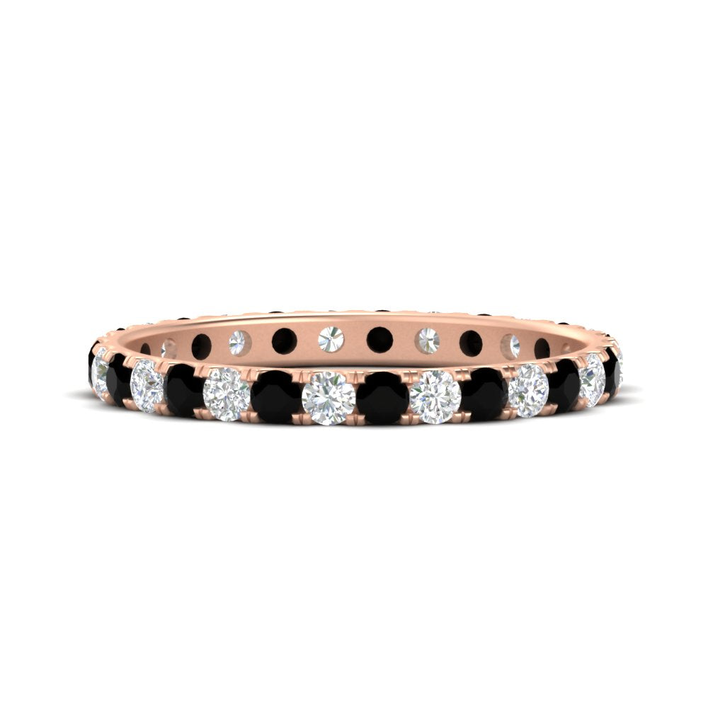 0.75 Carat Round Diamond Eternity Wedding Band