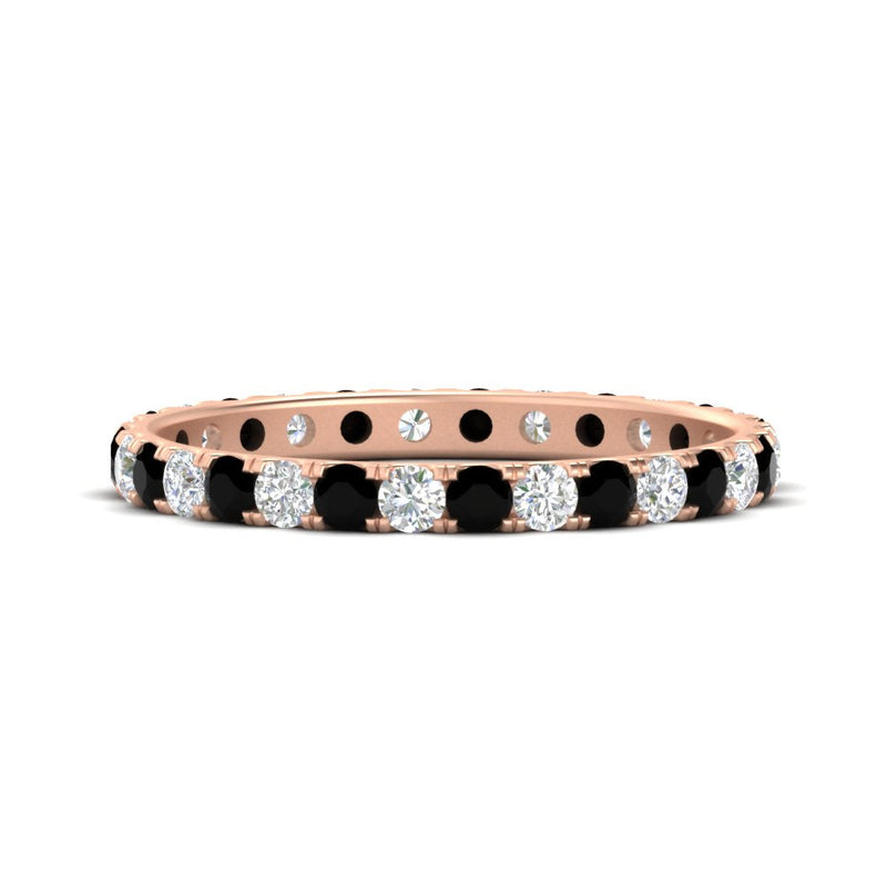 0.75 Carat Round Diamond Eternity Wedding Band