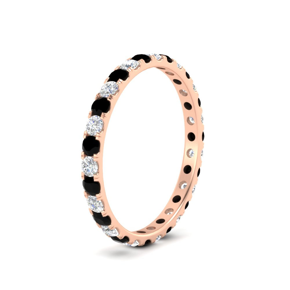 0.75 Carat Round Diamond Eternity Wedding Band