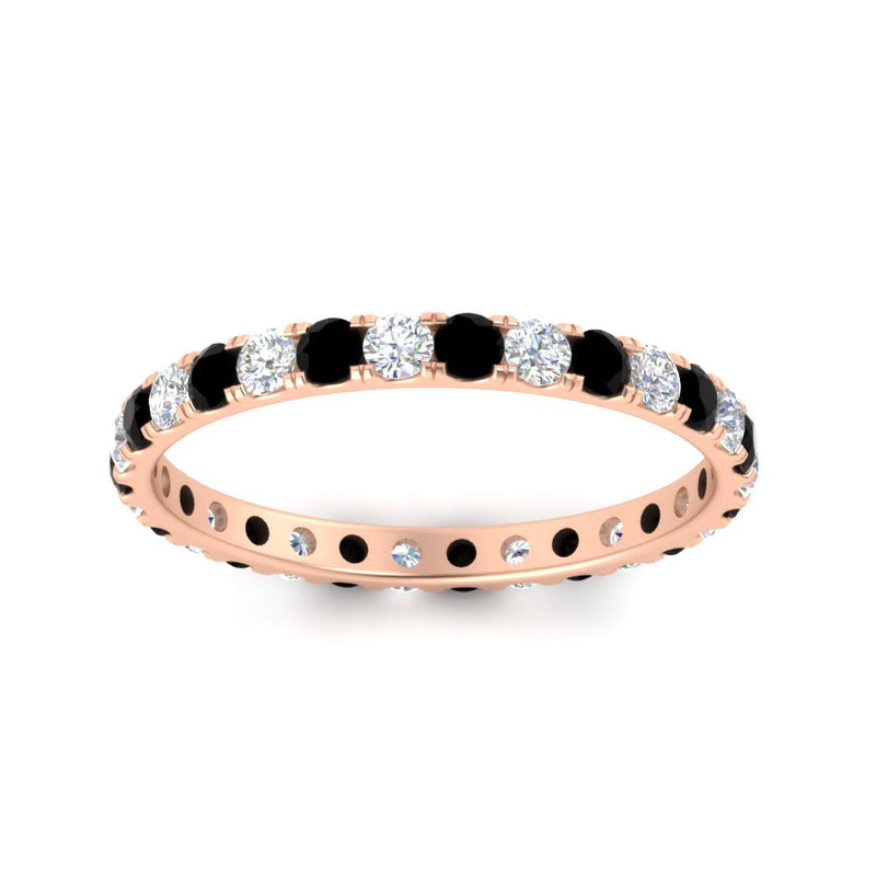 0.75 Carat Round Diamond Eternity Wedding Band