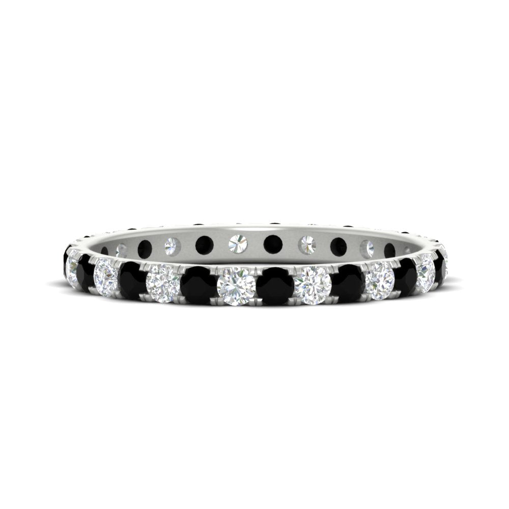 0.75 Carat Round Diamond Eternity Wedding Band