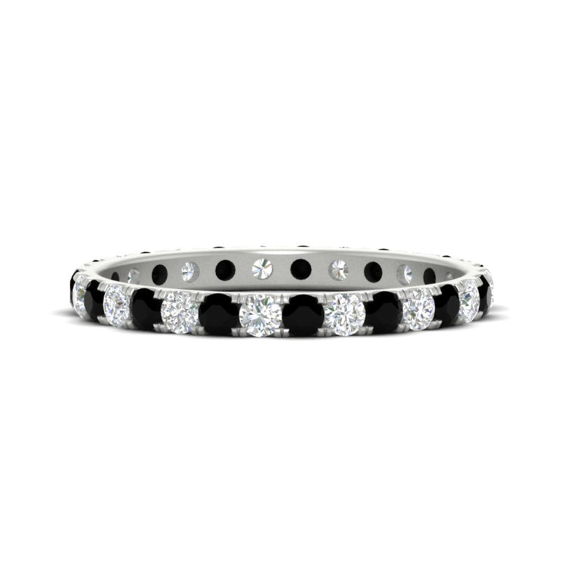 0.75 Carat Round Diamond Eternity Wedding Band