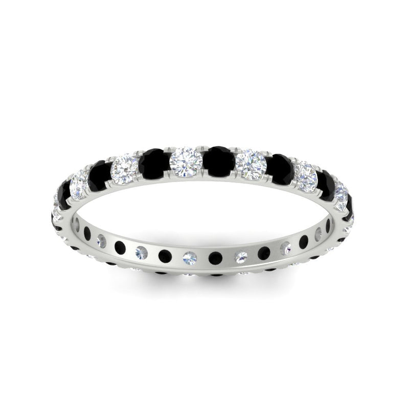 0.75 Carat Round Diamond Eternity Wedding Band