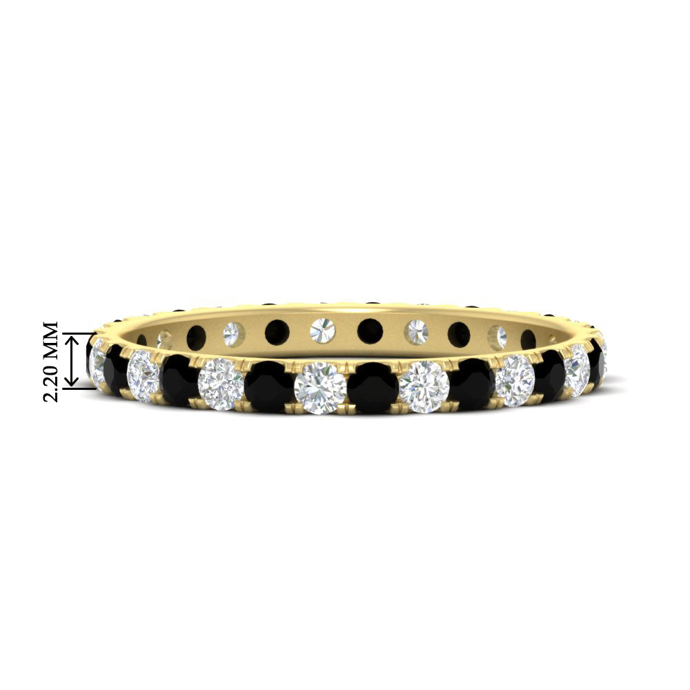 0.75 Carat Round Diamond Eternity Wedding Band