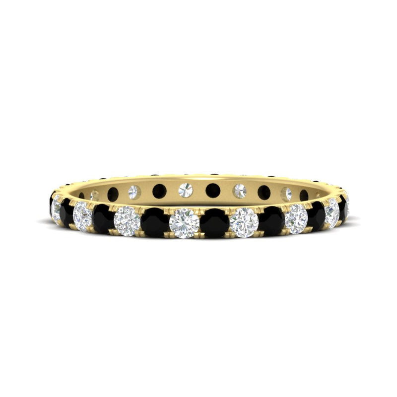0.75 Carat Round Diamond Eternity Wedding Band
