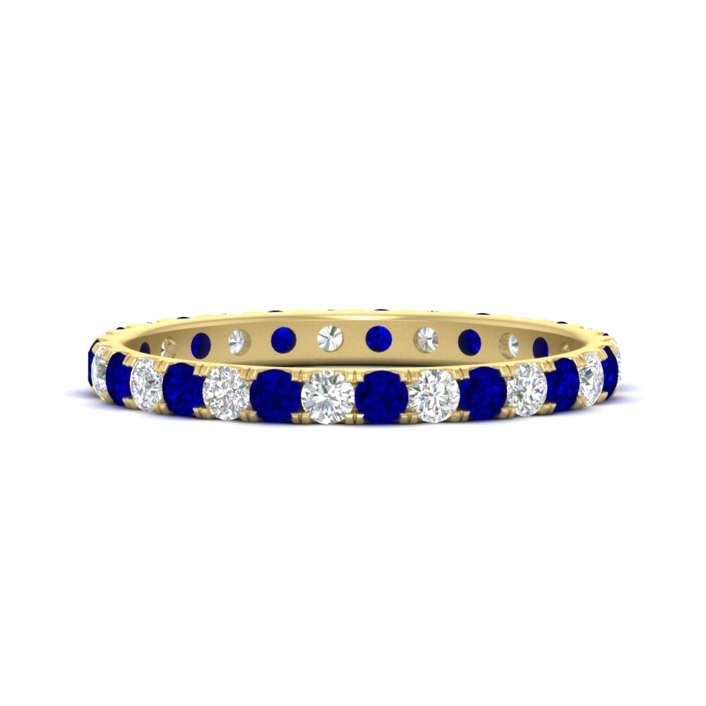 0.75 Carat Round Diamond Eternity Wedding Band