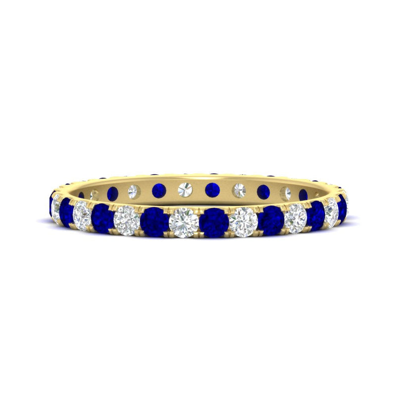0.75 Carat Round Diamond Eternity Wedding Band