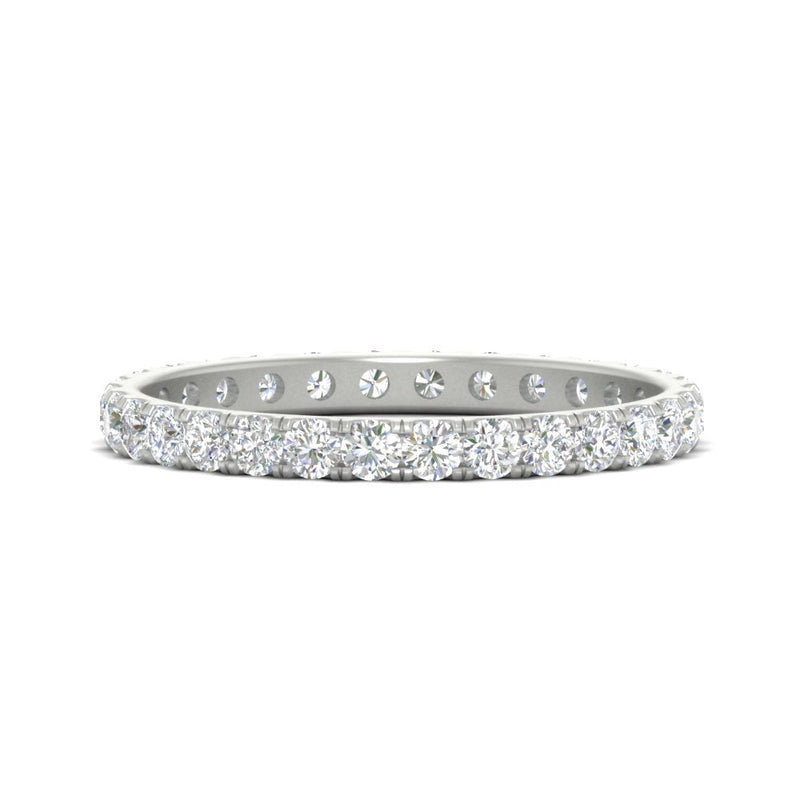 0.75 Carat Round Diamond Eternity Wedding Band
