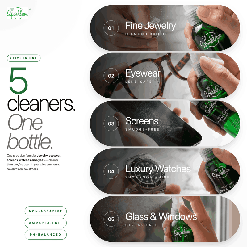 Sparklean® Cleaning Kit Bundle — Professional Spray + Polishing Cloth (save $70)