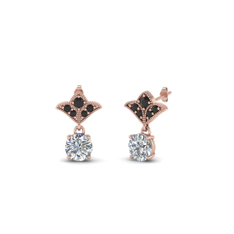 Art Deco Diamond Drop Earrings