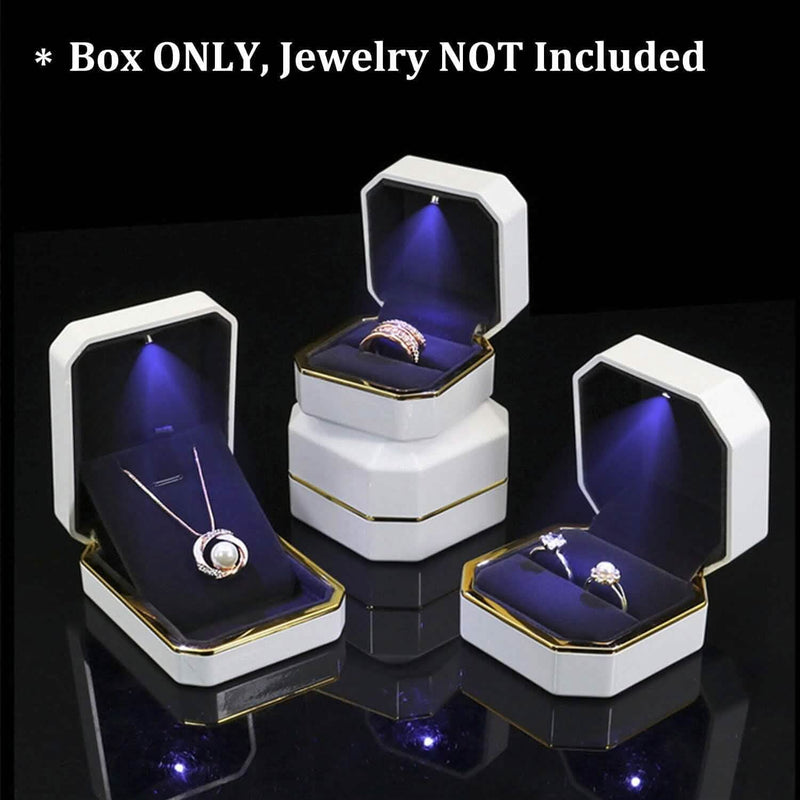 Luxury Ring Box with LED Light