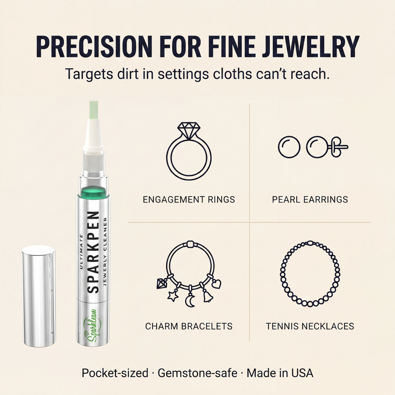 Sparkpen™ by Sparklean® — Ring cleaner pen for diamonds, pearls & gemstones